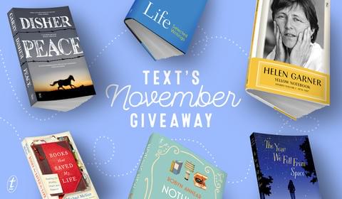 November New Books and Giveaway