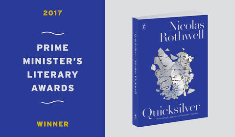 Quicksilver by Nicolas Rothwell has won the PM’s Lit Award for Non-Fiction!